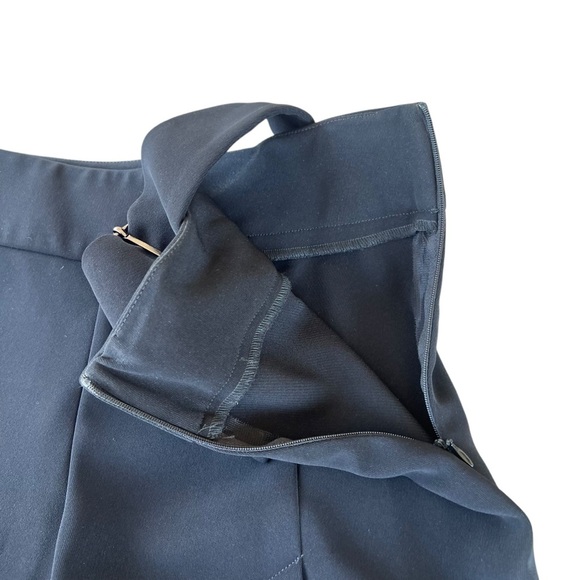 Y2K BEBE Black Split Leg Low Rise Club Pants Belted Flowy Whimsigoth Sz 6 USA - Picture 13 of 16